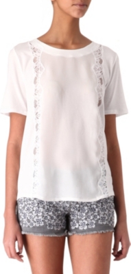 THE KOOPLES Lace t-shirt