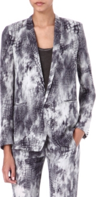 THE KOOPLES SPORT Snake-print jacket