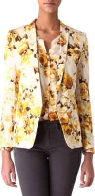 THE KOOPLES Floral-print jacket