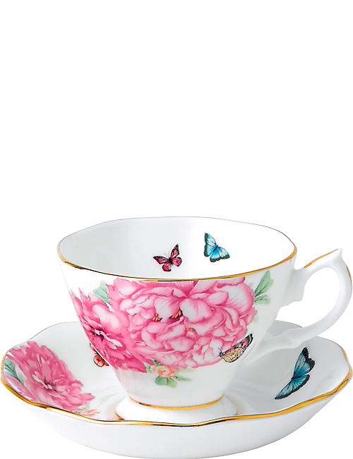 ROYAL ALBERT: Miranda Kerr friendship teacup and saucer