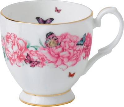 ROYAL ALBERT: Miranda Kerr Gratitude vintage fine bone china mug 300ml
