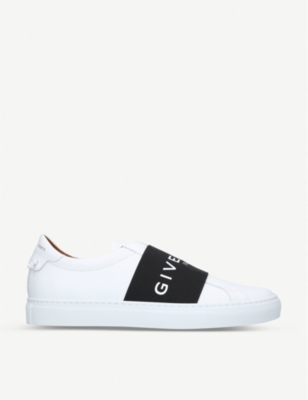 Knot elastic leather trainers(6296692)
