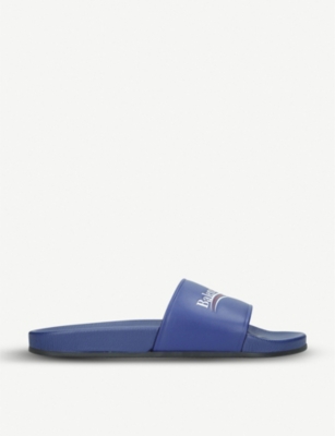 balenciaga sliders fluffy