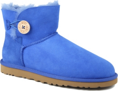 UGG Mini Bailey Button sheepskin boots