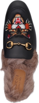 gucci princetown cat