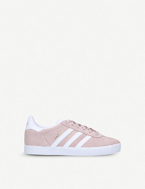 ADIDAS: Gazelle suede trainers 6-9 years