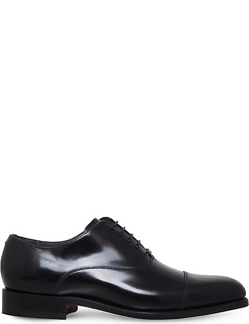 BARKER: Windsford leather oxford shoes