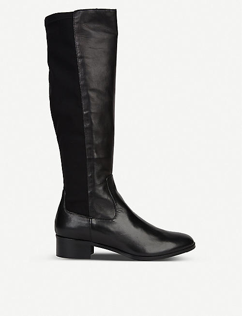 LK BENNETT: Bella leather knee-high boots