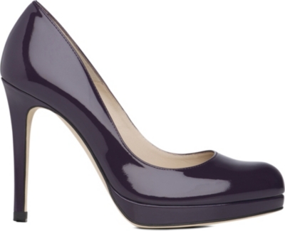 LK BENNETT Sledge platform leather courts