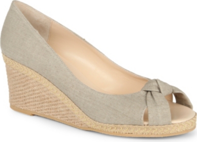 LK BENNETT Bay espadrille wedge sandals