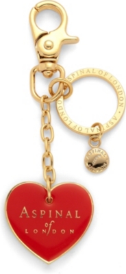 ASPINAL Heart key ring