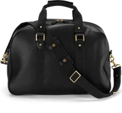ASPINAL W.2. textured leather holdall