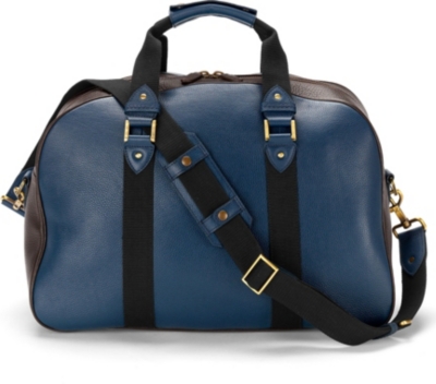 ASPINAL W.2. textured leather holdall