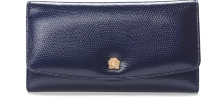ASPINAL Brook Street lizard-print wallet