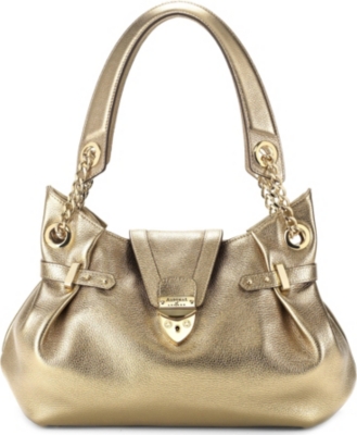 ASPINAL Barbarella textured leather shoulder bag