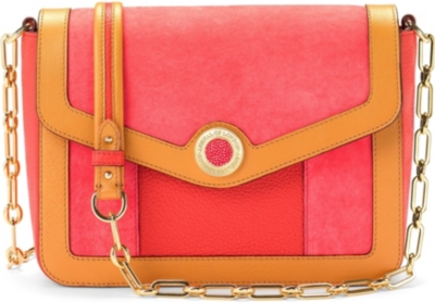 ASPINAL Victoria leather shoulder bag