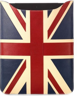 ASPINAL Brit leather iPad sleeve