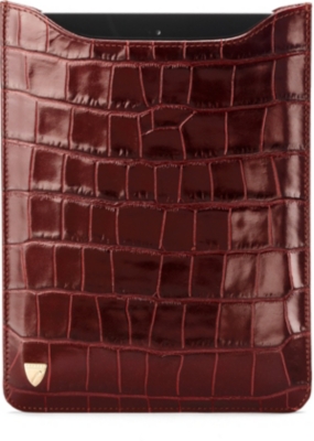 ASPINAL Mock-croc leather iPad Mini sleeve