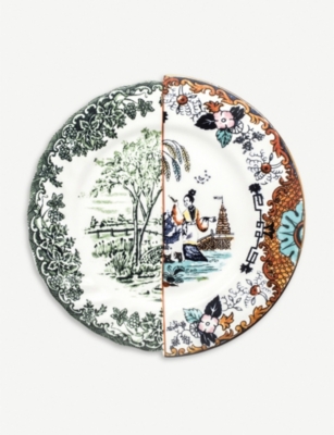 SELETTI: Ipazia Hybrid porcelain dinner plate 27.5cm
