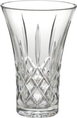 WATERFORD Lismore crystal vase 20cm