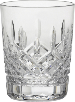 WATERFORD Lismore crystal double old fashioned tumbler