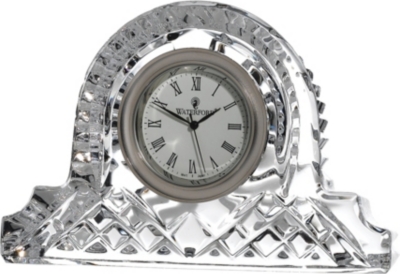 WATERFORD Lismore crystal clock