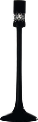 JOHN ROCHA @ WATERFORD Black cut candlestick