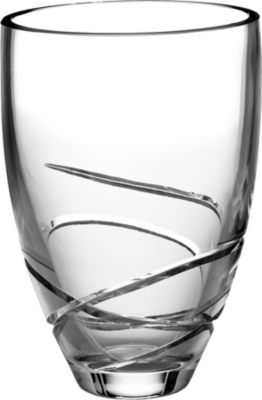 WATERFORD Ballet Ribbon pocket vase