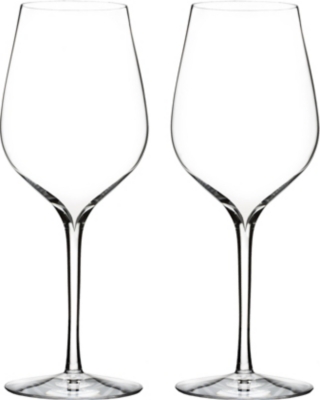 WATERFORD: Elegance Sauvignon Blanc wine glasses set of two