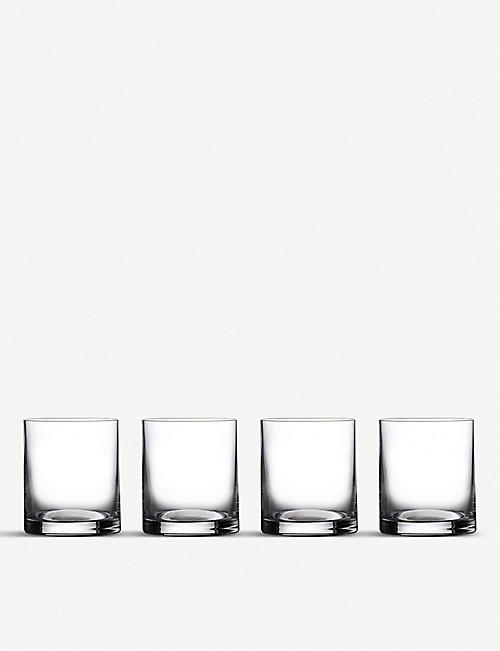 MARQUIS: Marquis Moments Double Old Fashioned glasses set of 4