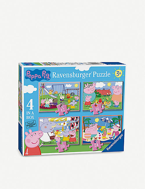 PEPPA PIG: Ravensburger 4-in-a-box puzzle set