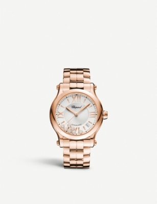 chopard happy sport rose gold