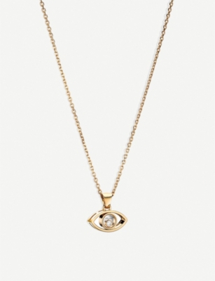 CHOPARD: Happy Diamonds Icons 18ct rose-gold and diamond pendant