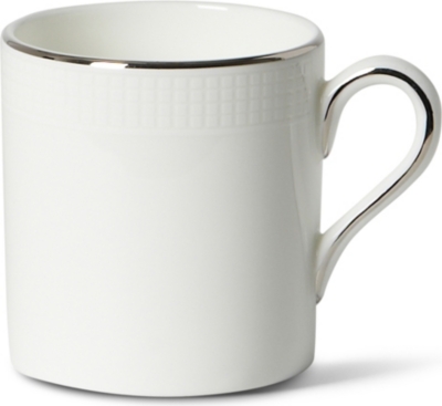VERA WANG @ WEDGWOOD Blanc sur Blanc coffee cup