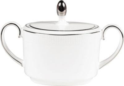 VERA WANG @ WEDGWOOD Blanc sur Blanc sugar box