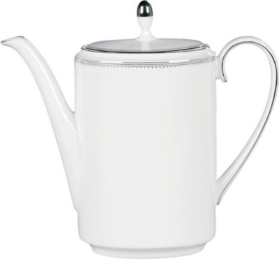 VERA WANG @ WEDGWOOD Grosgrain coffee pot