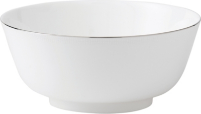 VERA WANG @ WEDGWOOD Grosgrain serving bowl