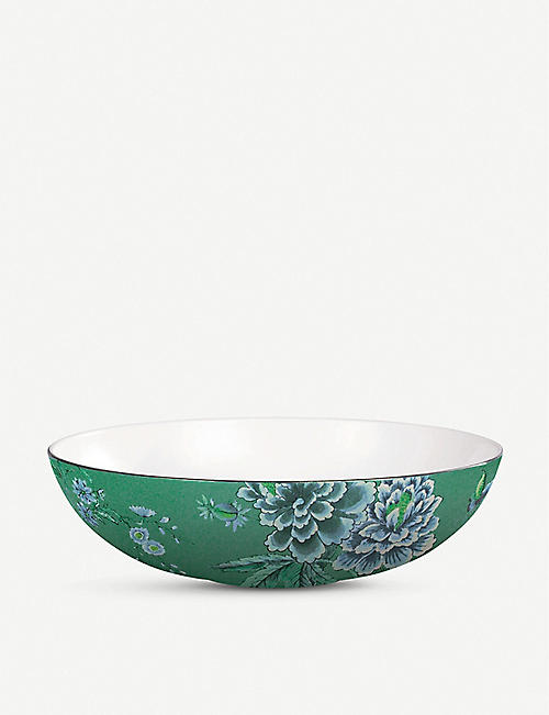 JASPER CONRAN @ WEDGWOOD: Chinoiserie fine bone china oval dish 30cm