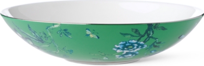WEDGWOOD Chinoiserie pasta&frasl;soup bowl green (Green