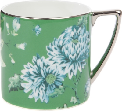 WEDGWOOD Chinoiserie green mini mug