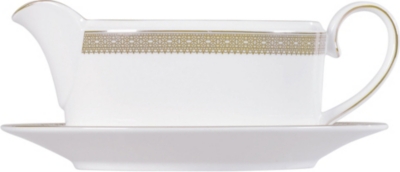 VERA WANG @ WEDGWOOD Lace Gold sauce boat