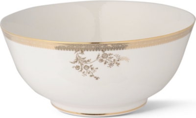 VERA WANG @ WEDGWOOD Lace Gold bowl 25cm