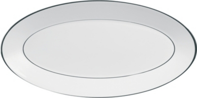 JASPER CONRAN @ WEDGWOOD Platinum large oval dish