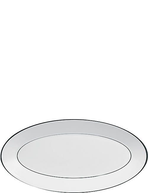JASPER CONRAN @ WEDGWOOD: Platinum small oval dish