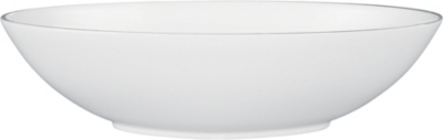 JASPER CONRAN @ WEDGWOOD Platinum serving oval bowl