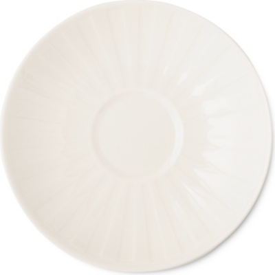 WEDGWOOD Night and Day fluted tea saucer