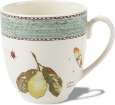 WEDGWOOD Sarah's Garden green mug