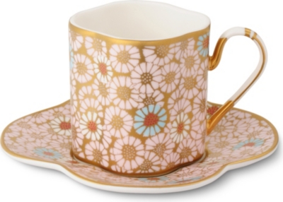 WEDGWOOD Harlequin Collection Daisy teacup and saucer