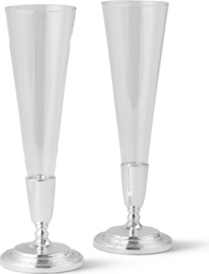 WEDGWOOD Wish toasting flutes
