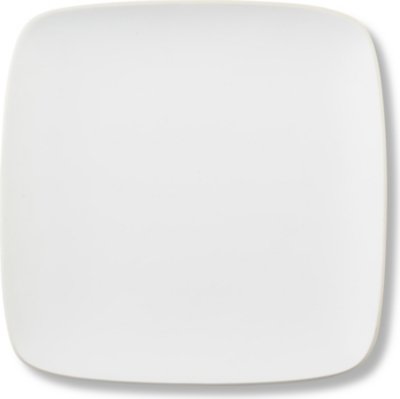VERA WANG @ WEDGWOOD Naturals square accent plate chalk 23cm